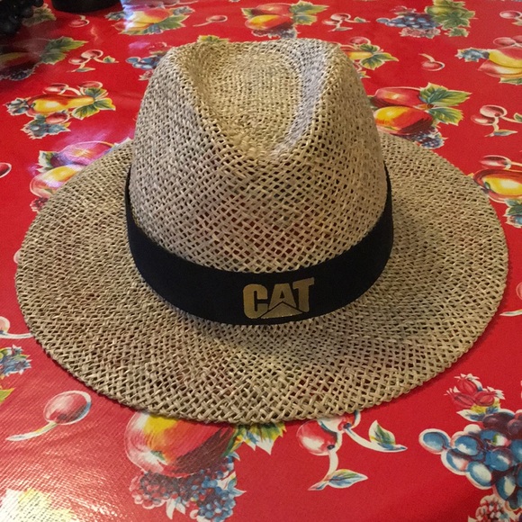 Caterpillar straw hat Clearance